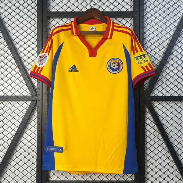 Camiseta Romania 1ª Retro 2000